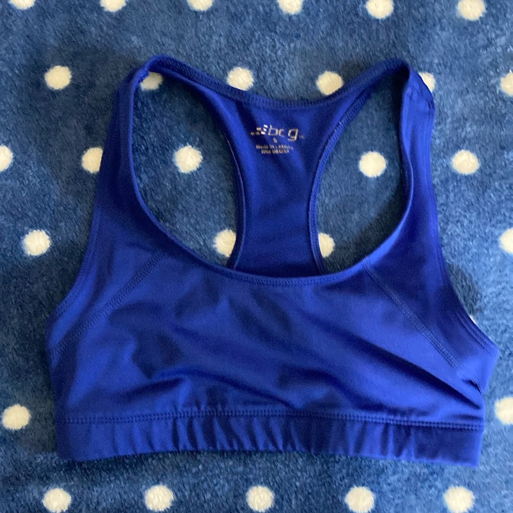 ⭐️⭐️bcg size small bright blue sports bra.